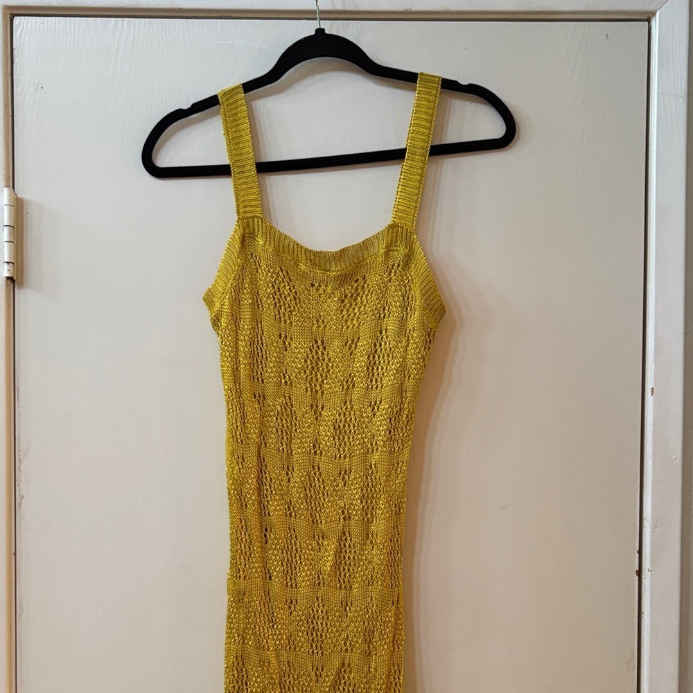 Forever 21 Mustard Knit Top